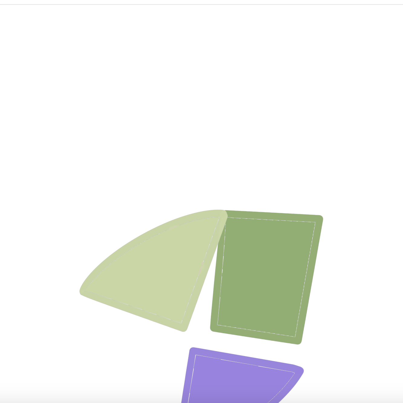 <b>Basic Structure of the Code</b><br>This image shows the starting point of my creativity code. Simple shapes like triangles and rectangles are arranged to create a base structure, exploring the balance between each element.